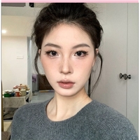 Kit de Aplicare Tus, Flippy, pentru Incepatori, Accesoriu Machiaj, 4 Produse, Tus Impermeabil, Negru, Cutie Mint