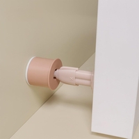 Opritor de Usa, Flippy, din Silicon, Model Magicial, cu Prindere de Perete, Anti-Coliziune, 4x 8.5 cm, Roz