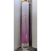 Tun Confetti Petrecere, Flippy, Lungime 30 cm, Alb/Auriu