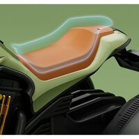 Motocicleta Electrica Flippy, cu Acumulator, Telecomanda, Bluetooth, Sistem Anti-Rasturnare, Sistem de Lumini si Sunet, 1-8 Ani, 93 x 48 x 63 cm, Verde
