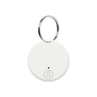 Dispozitiv Anti Pierdere Inteligent, Flippy, conexiune Bluetooth, Dispozitiv Anti Pierdere pentru accesorii, Baterie si Manual de Utilizare Incluse 38 x 38 x 7 mm, Alb