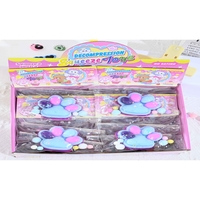 Jucarie Antistres Squishy, Flippy, Labuta de Pisica Squeeze Toys, cu Revenire Lenta, 7.5 cm, Model 270517, Multicolor