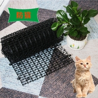 Plasa Protectoare pentru Gradina, Flippy, Plasa Contra Animalelor de Companie, Plasa cu Tepi Anti Animale, 200 x 30 cm, Negru