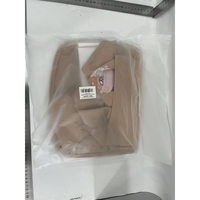 Geanta Multifunctionala de Depozitare, Flippy, pentru Bancheta din Spate a Masinii, Animat, Model Ursuleti, Scris Good Day, Suport Servetele si Telefon, 25x31 cm, Maro