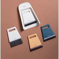 Set Mini Matura si Faras, Flippy, Uz Casnic, Doua Perii, pentru Birou, Bucatarie, Casa, 19.5x13.8x3.6 cm, Gri
