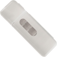 Cutie Organizatoare pentru Cabluri, Flippy, din Plastic, 28 x 9 x 6 cm, Alb