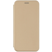 Husa de protectie Flippy compatibila cu Samsung Galaxy S21 5G Magnet Book Case Auriu