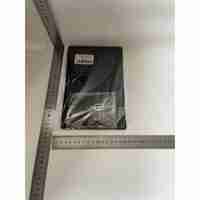 Portofel pentru Pasaport si Carduri, Flippy, 23x16 cm, 70g, din Piele PU, Suport Pix, Accesoriu Suport Eticheta, Unisex, Multifunctional, Negru