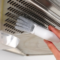 Perii de Curatat 2 in 1, Flippy, Perii pentru Canalele din Ferestre si Usi, Perii pentru Colturi Moarte, pentru Geamuri, locuri greu de accesat, Alb