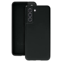 Husa protectie Flippy pentru Samsung S21 FE Liquid Silicone Negru