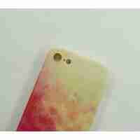 Husa protectie Flippy compatibila cu Apple iPhone XR Tpu Ombre, Roz/Galben