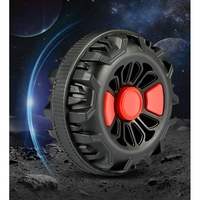 Masinuta Electrica Flippy, pe 4 Roti, Tip ATV, cu Acumulator, Sistem Anti-Rasturnare, Sistem de Lumini si Sunet, 2-5 Ani, 70 x 43 x 48 cm, Rosu