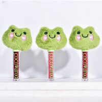 Luciu de Buze, Kevin&Coco, Animat de Plus, Model Broasca, Verde