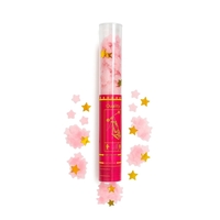 Tun de Confetti, Flippy, 40 cm, Model Stelute din Folie si Hartie, Ambalaj PET, Roz