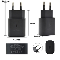 Incarcator Super Fast Charge, Flippy, Incarcator Retea Universal, Compatibil cu Port USB-C, Power Delivery 25W, Negru