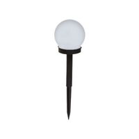 Set 2 Lampi Solare LED, Sferice, Tip Glob Flippy, Diametru 10 cm, Alb rece