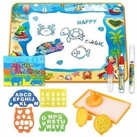 Jucarie educativa de colorat cu apa, covorasul magic, 100x70 cm