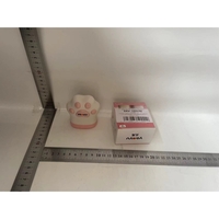 Ruleta Portabila, Flippy, Ruleta mini pentru Copii, Model Labuta de Pisica, cu Prindere, pentru Masurat Diametrul, 5.5 x 6.5 cm, Banda 1.5m, Roz