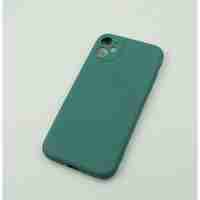 Husa protectie Flippy compatibila cu Huawei P Smart 2021 Liquid Silicone Case Verde