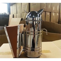 Afumator Apicol, Flippy, din Inox, 30 x 25 x 10 cm, Gri