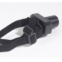 Lanterna LED de Montat pe Cap, Flippy, cu Raza Lunga de Zoom, Far Telescopic, Reglabil, Rezistent la Apa, pentru Pescuit in Aer Liber, Camping, Lumina Puternica, Lanterna, 7x4.5x6 cm, Negru