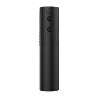 Tirbuson Electric, Flippy, Deschizator Sticle de Vin, Incarcare USB, 20 x 4.6 cm, Negru