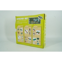 Set camping micutul explorator pentru exterior, 3 accesorii vestimentare, 9 ustensile de joaca, 8 carti educative cu insecte, +3 ani, multicolor