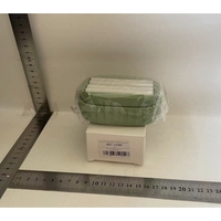 Perie de Spalat Haine, Flippy, cu Dispenser pentru Detergent, 4 Perii de Curatare, din ABS + PS, Verde