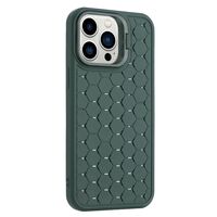 Husa de Protectie TPU, Flippy, pentru Samsung Galaxy S23, 3D Cube, cu Inel, Protectie Camera, Antisoc, Antizgariere, Antialunecare, Acoperire Completa, Verde
