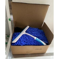 Set 15 Accesorii pentru Curatare Auto, Flippy, din PP si Microfibra, Interior/Exterior, 30 x 24 x 12 cm, Albastru/Negru