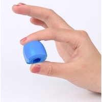 Dispozitiv de Tonifiere Faciala, Flippy, din Silicon, Corectare Mandibula/Maxilar, Albastru