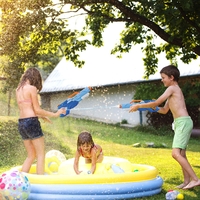 Pistol cu Apa pentru Copii, Rezervor, Pentru Piscina/Plaja, Flippy, 6ani+, Albastru, 1500ML