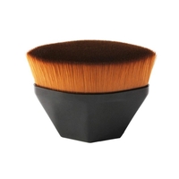 Pensula kabuki plata pentru fond de ten, Flippy, negru