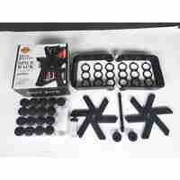 Suport Pentru Condimente Rotativ, Flippy, Multifunctional, Pivotant 360°, Portabil, Usor de Montat, 34x23 cm, ABS/Sticla, Negru