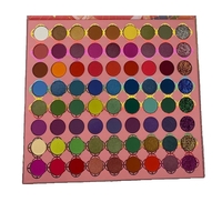 Trusa de machiaj, paleta de farduri Oulanao cu 72 de culori pigmentate, Flippy, Resigilat