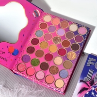 Trusa de Machiaj, KEVIN & COCO, Cool Girl Book, 82 culori, 16 x 21.5 x 2.5 cm