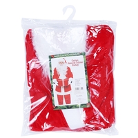 Costum Mos Craciun Flippy® Barbat, Adult, 5 piese, Catifea