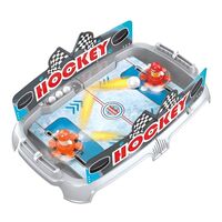 Joc de Masa Interactiv Ice Hockey pentru Copii, Flippy, 4 Mingi, Tabela Scor, 40.7x27x14.5 cm, Multicolor
