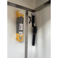 Trepied foto telescopic premium profesional Flippy Z14S , cadru multifunctional, telecomanda detasabila, pentru telefon/camera foto/gopro, functie selfie stick, ajustabil, pliabil, H33-140 cm, aluminiu, Negru