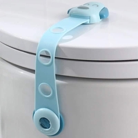 Siguranta pentru Usi Copii, Flippy, Sistem de Blocare Sertare, Dulap, Frigider, Adeziv, cu Sistem de Inchidere Dublu, Model Catelus, Albastru