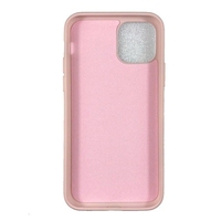 Husa protectie Flippy compatibila cu Apple iPhone 11 Pro Liquid Silicone Case Roz