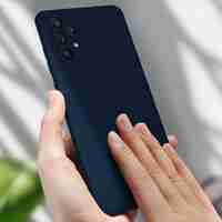 Husa de protectie Flippy compatibila cu Samsung Galaxy S20 Plus Matte Tpu Albastru inchis