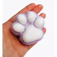 Jucarie Interactiva Squishy, Flippy, Model Cat Paw, Squeeze Pinch Family, Revenire Lenta, din TPR, +3 Ani, 7.5 cm, Textura Puf, Mov