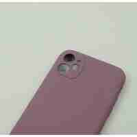 Husa protectie Flippy compatibila cu Huawei Y7 2019 Liquid Silicone Case Mov