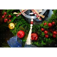 Ornament brad, Flippy, Pasare, Argintiu, Lucios, 14*26CM, Acril, Interior/ Exterior