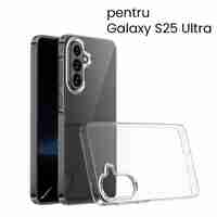 Husa de Protectie, Flippy, Husa de Protectie pentru Samsung Galaxy S25 Ultra 5G, tip Carcasa, subtire din Silicon TPU Protect Plus, Transparenta