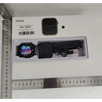 Ceas Smartwatch, Flippy, Editia H15, Apeluri Bluetooth, Afisaj 1.81 inch, Rezolutie 240 x 284, Puls, Siri, Baterie 180 mAh, Negru
