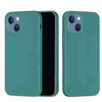 Husa protectie Flippy compatibila cu Huawei Y7 2019 Liquid Silicone Case Verde