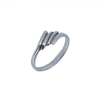 Inel din Argint 925 cu model Romb, marimea 50