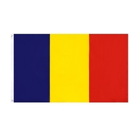 Steag Tricolor Romania, Flippy, Dimensiune Mare, 90x150 cm